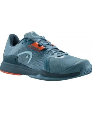 Head Sprint Team 3.5 Padel Shoes (Bluestone/Orange)