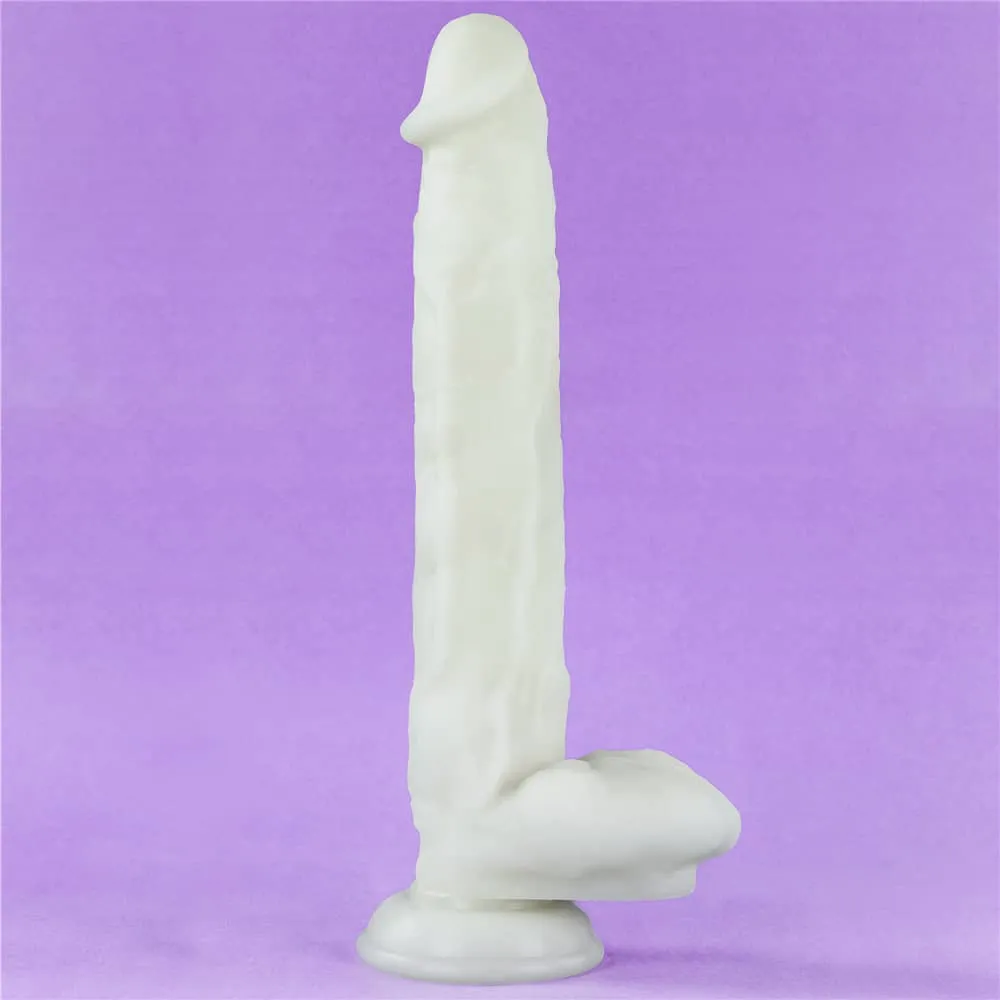 10.5'' Glow in the Dark Silicone Dildo