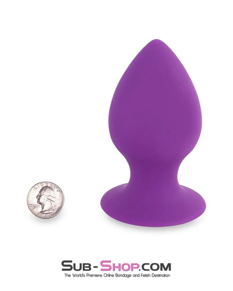 1365M      Make Me Take It BIG Silicone Butt Plug