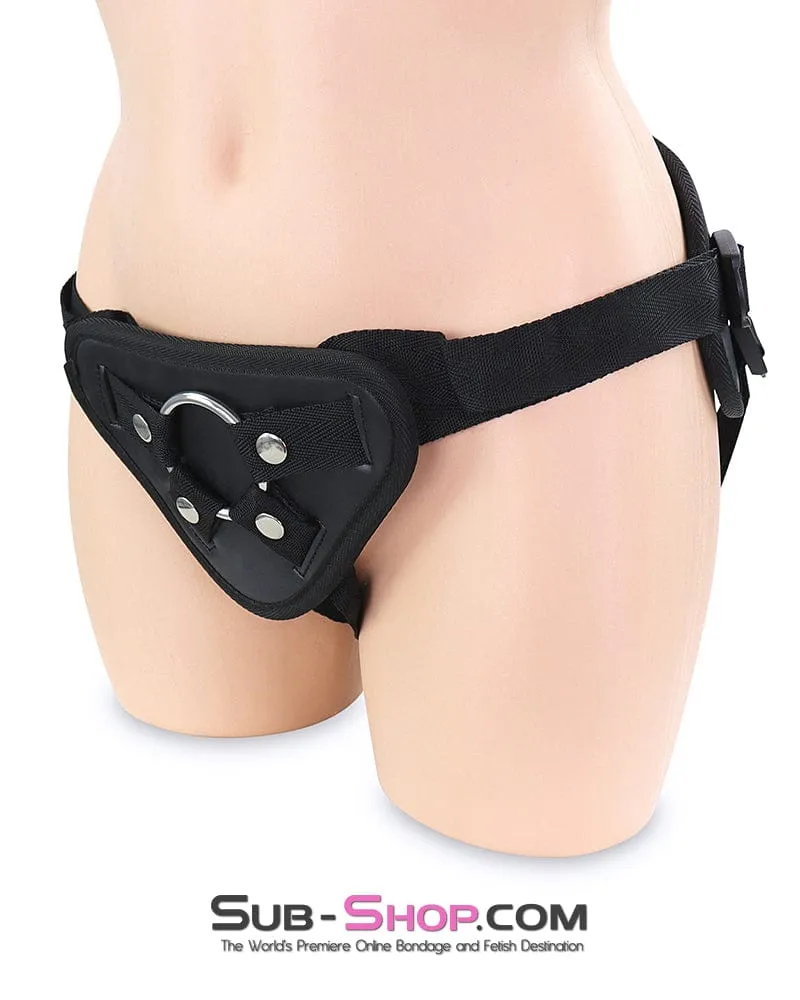 1806DL      Black Comfort Thrust Strap On Pegging Harness