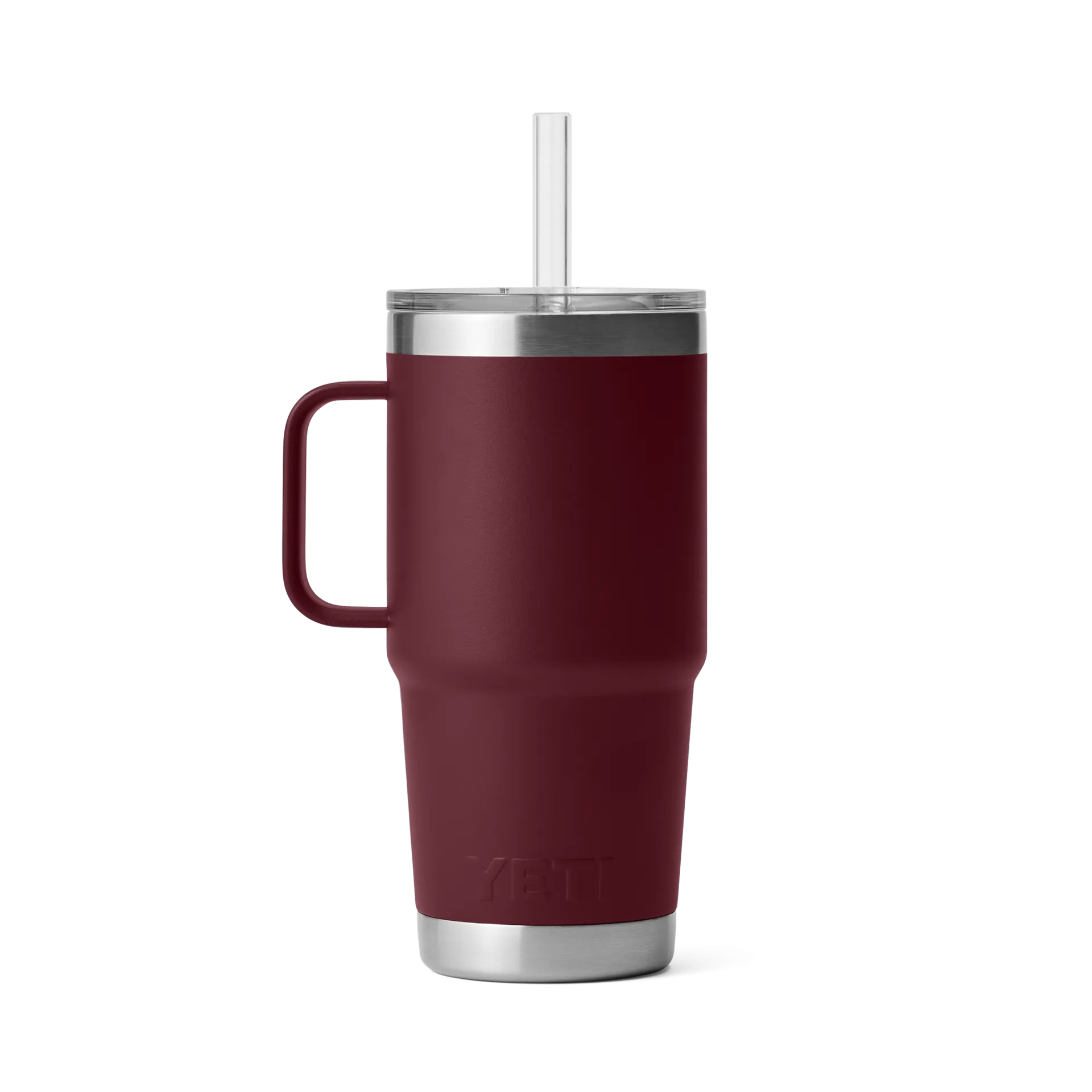 25 oz. / 739ml Straw Mug w/ Straw Lid - Wild Vine Red