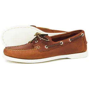 50% OFF ORCA BAY Maine Leather Deck Shoes - Women's - Havana - Size: UK 4 (EU 37)