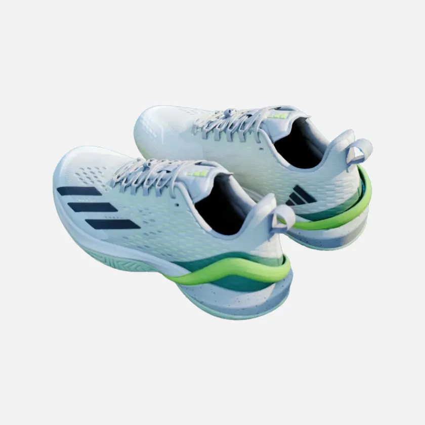 Adidas Adizero Cybersonic Men's Tennis Shoes - Crystal Jade S24/Core Black/Lucid Lemon F23