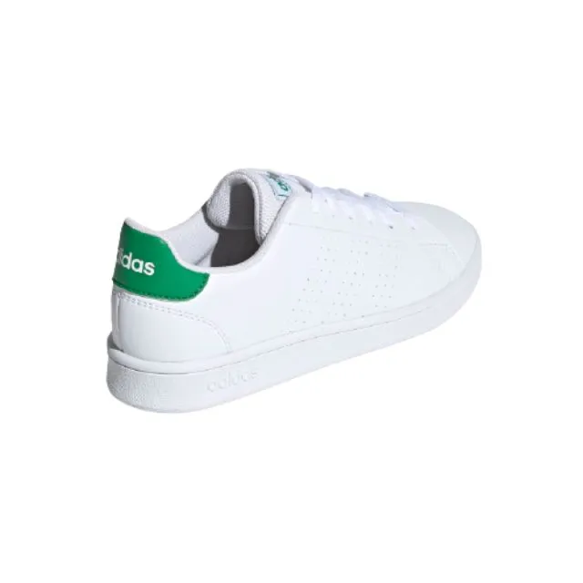 Adidas Advantage Gs-Boys Training Shoes White/Green