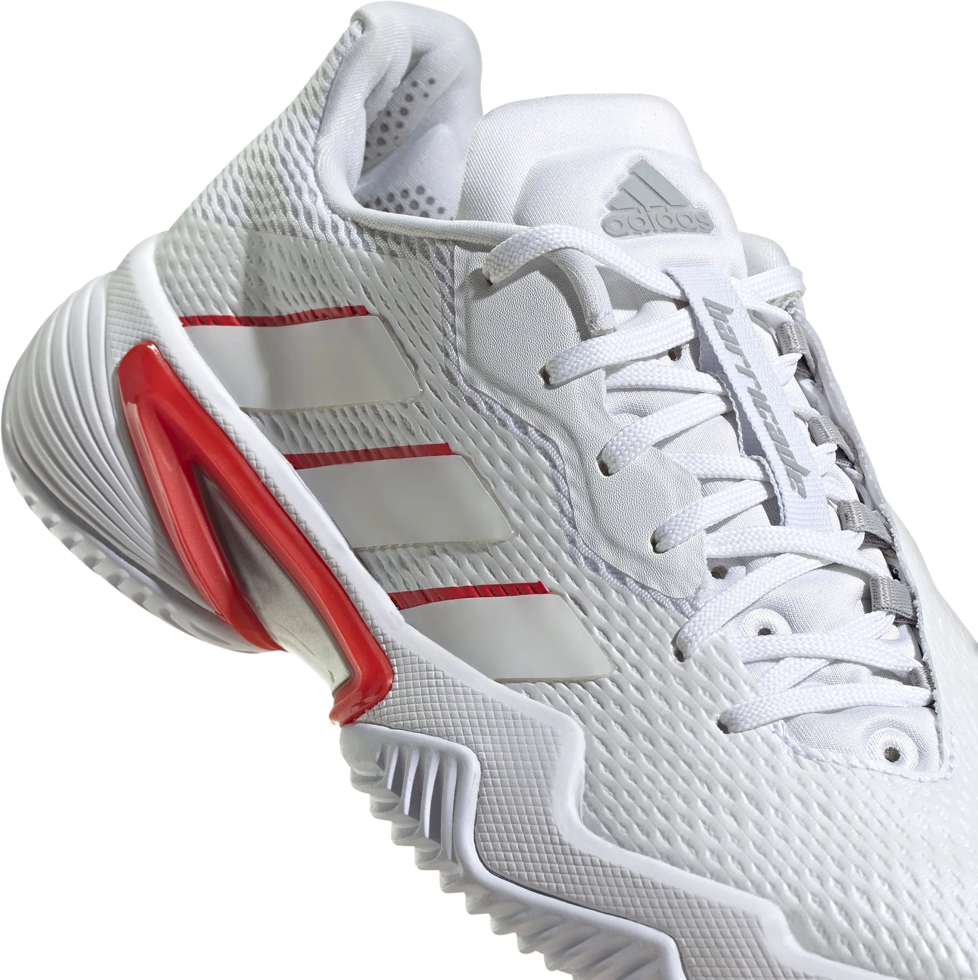 adidas Barricade Womens Tennis Shoes - White