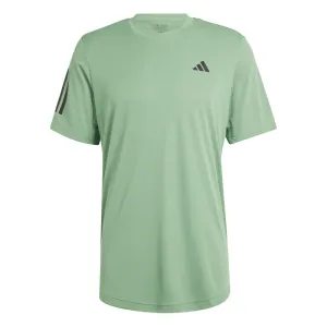 Adidas Club 3- Stripes Men's Tennis T-Shirt Green