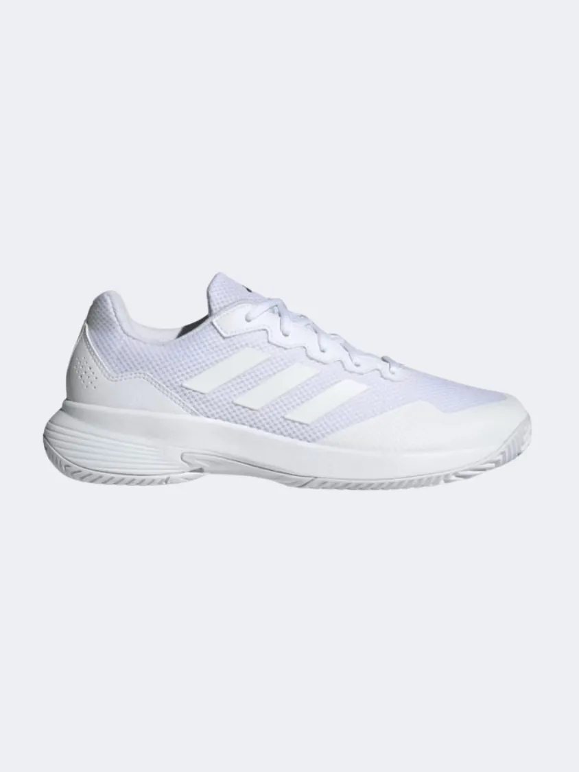 Adidas Gamecourt 2 Men Tennis Shoes White/Silver