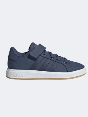 Adidas Grand Court 2 Ps Boys Sportswear Shoes Ink/Navy/White