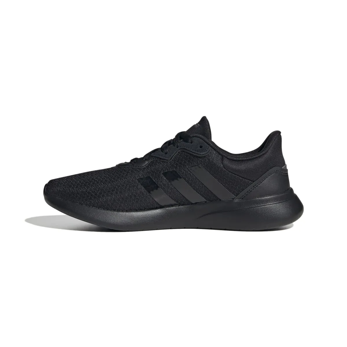 ADIDAS GY9245 QT RACER 3.0 WMN'S (Medium) Black/Black/Iron Metallic Textile Training Shoes