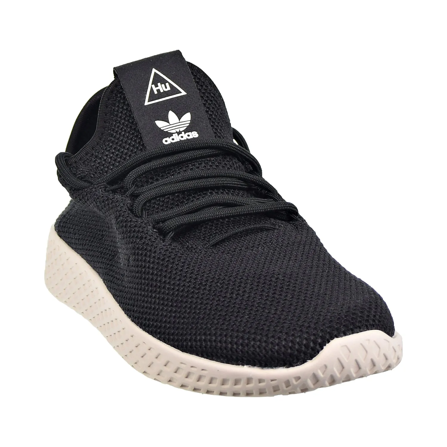 Adidas PW Tennis HU J Big Kid's Shoes Black/White