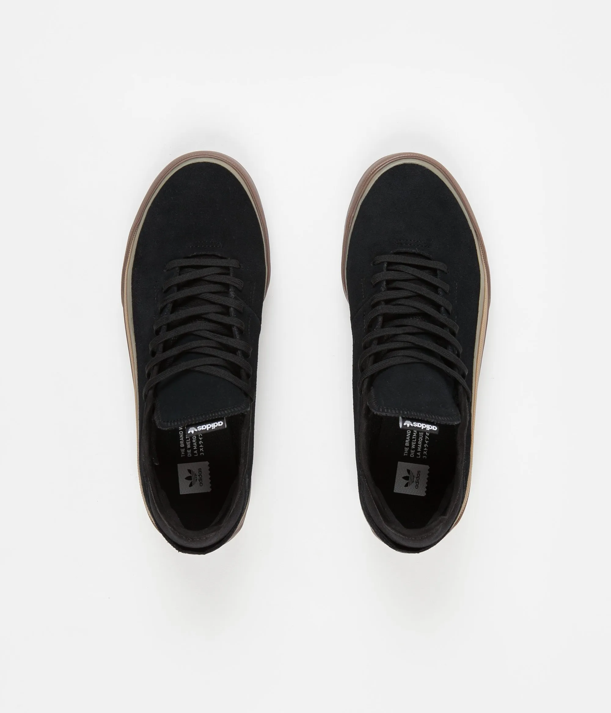 Adidas Sabalo Shoes - Core Black / White / Gum5