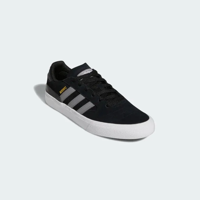 Adidas Skateboarding Busenitz Vulc II Skate Shoes - Core Black/Grey Three/Cloud White