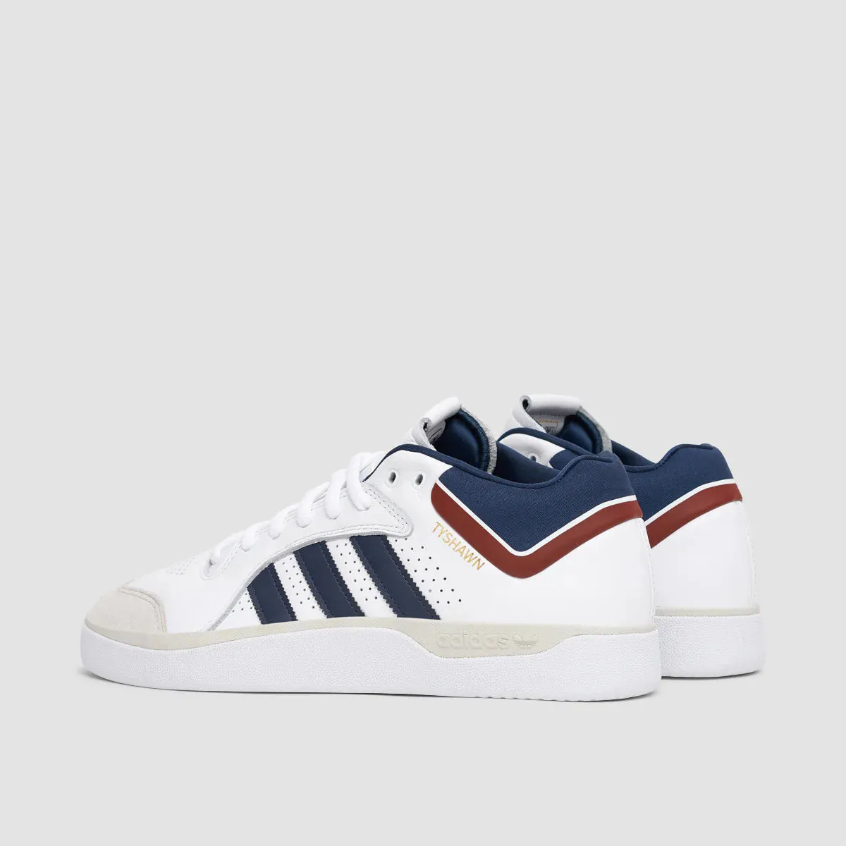 adidas Skateboarding Tyshawn Pro Skate Shoes - Cloud White / Collegiate Navy / Grey One