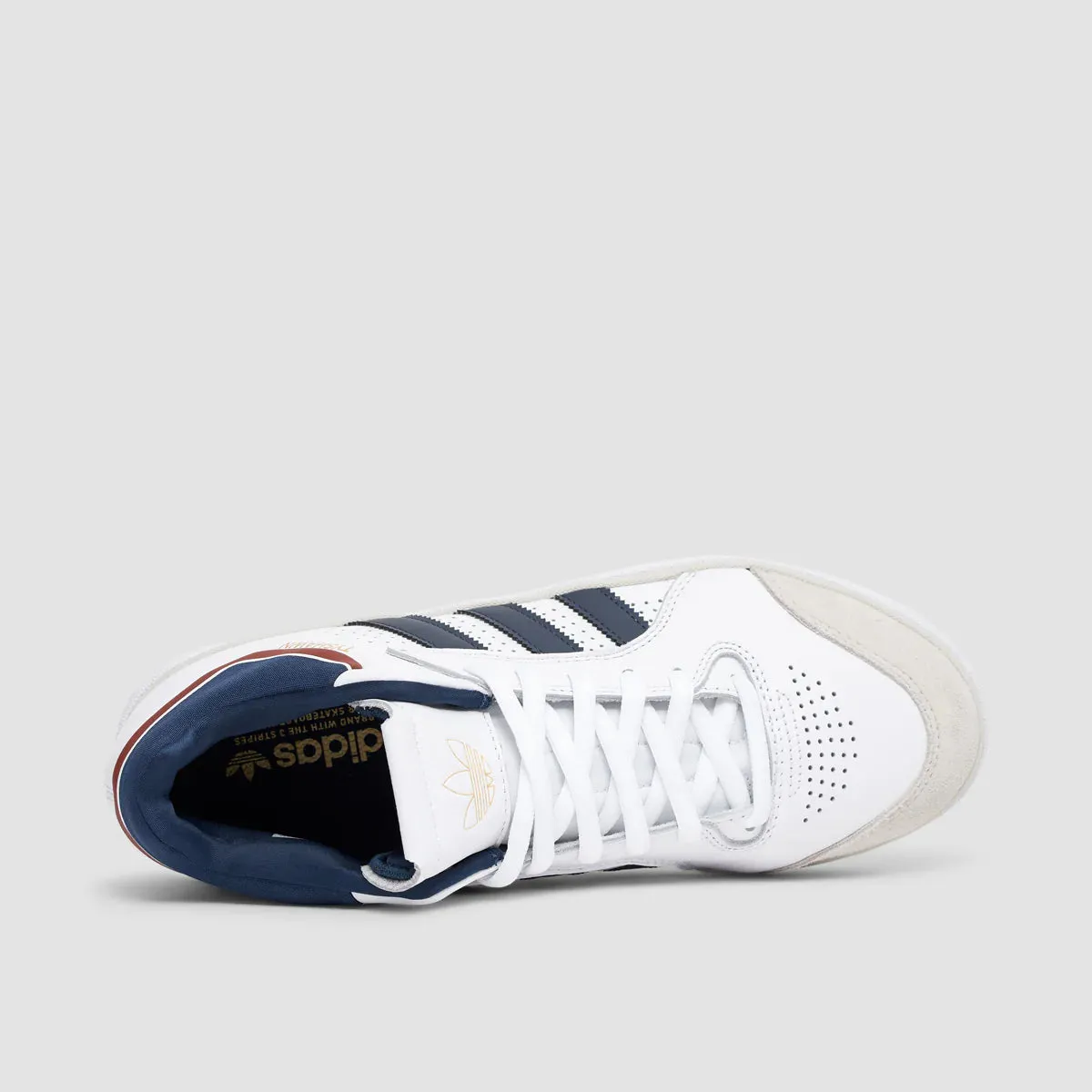 adidas Skateboarding Tyshawn Pro Skate Shoes - Cloud White / Collegiate Navy / Grey One