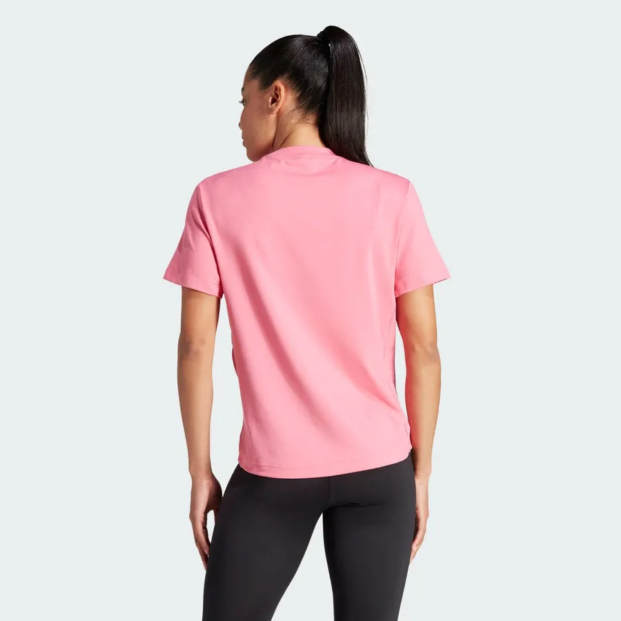 ADIDAS WOMENS D2T TRAINING TEE - PINK