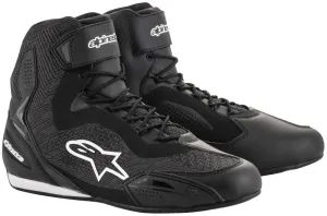 Alpinestars Men’s Faster-3 Rideknit Black Riding Shoes