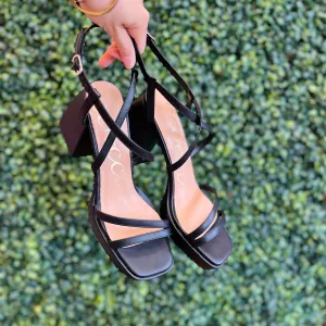 Anna Strappy Platform Heel