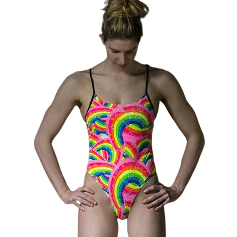 Aquarapid - Women's Sirio Fantasia Speed Back Printed Swimsuit