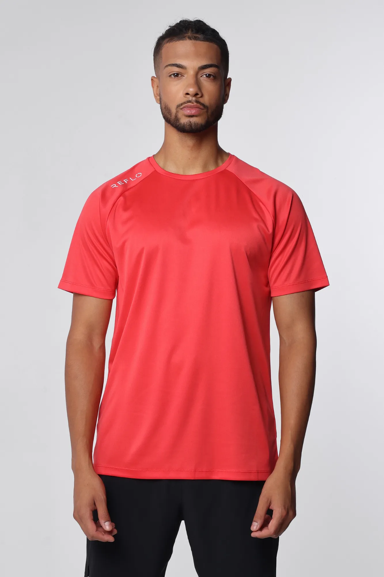 Aras T Shirt Coral Red