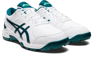 Asics Gel Peake 2 Men's Cricket Shoes - White/Velvet Pine