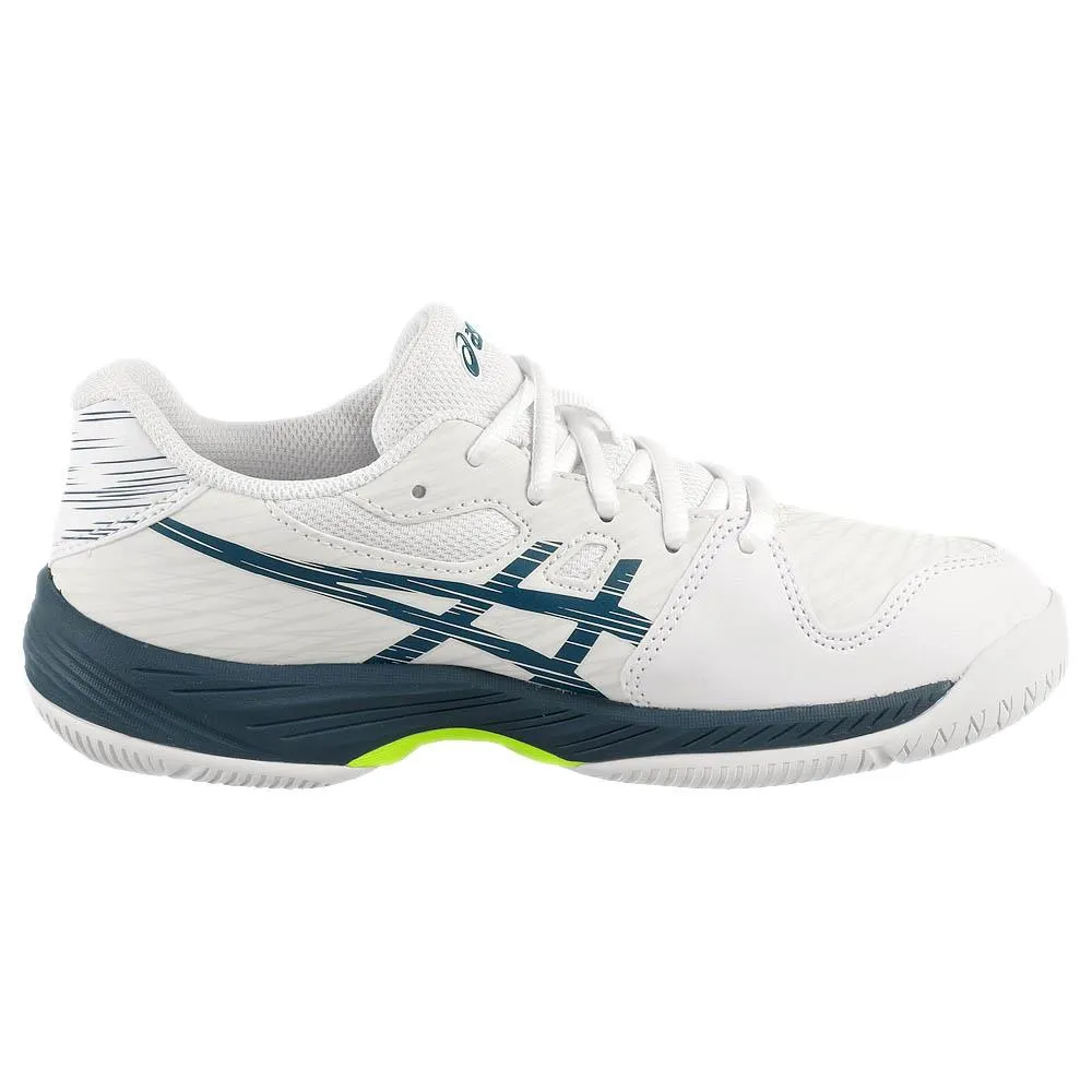 Asics Junior Gel-Game 9 GS - White/Mako Blue