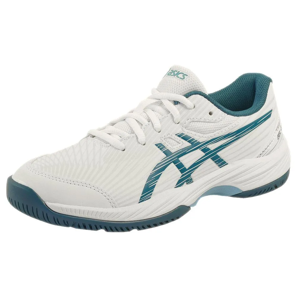 Asics Junior Gel-Game 9 GS - White/Restful Teal