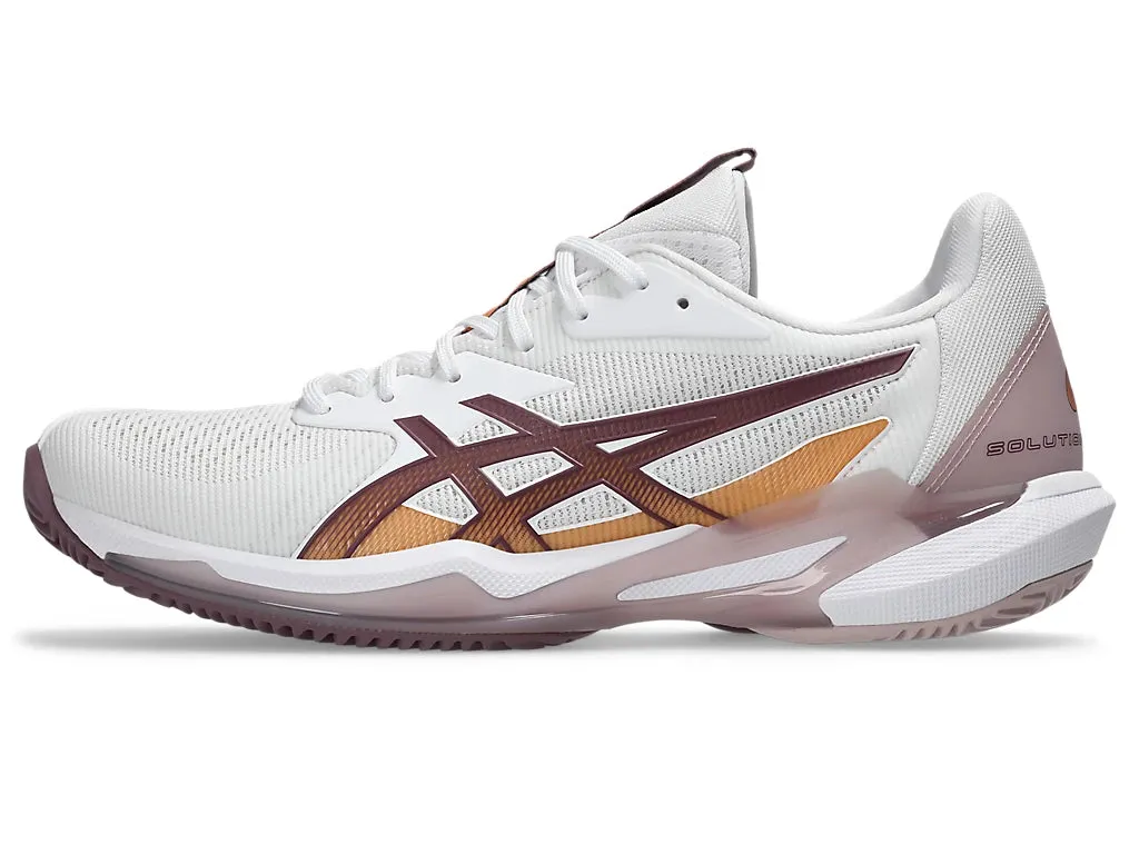 Asics Solution Speed FF 3 Clay Women White/Dusty Mauve