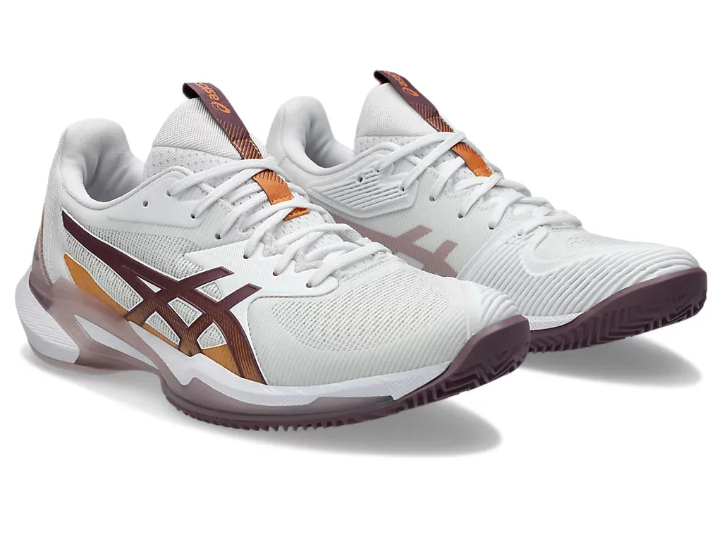 Asics Solution Speed FF 3 Clay Women White/Dusty Mauve