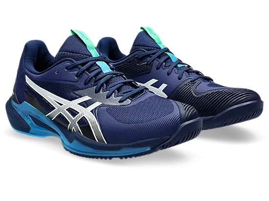 Asics Solution Speed FF 3 Men's Tennis Shoe Blue Expanse/White