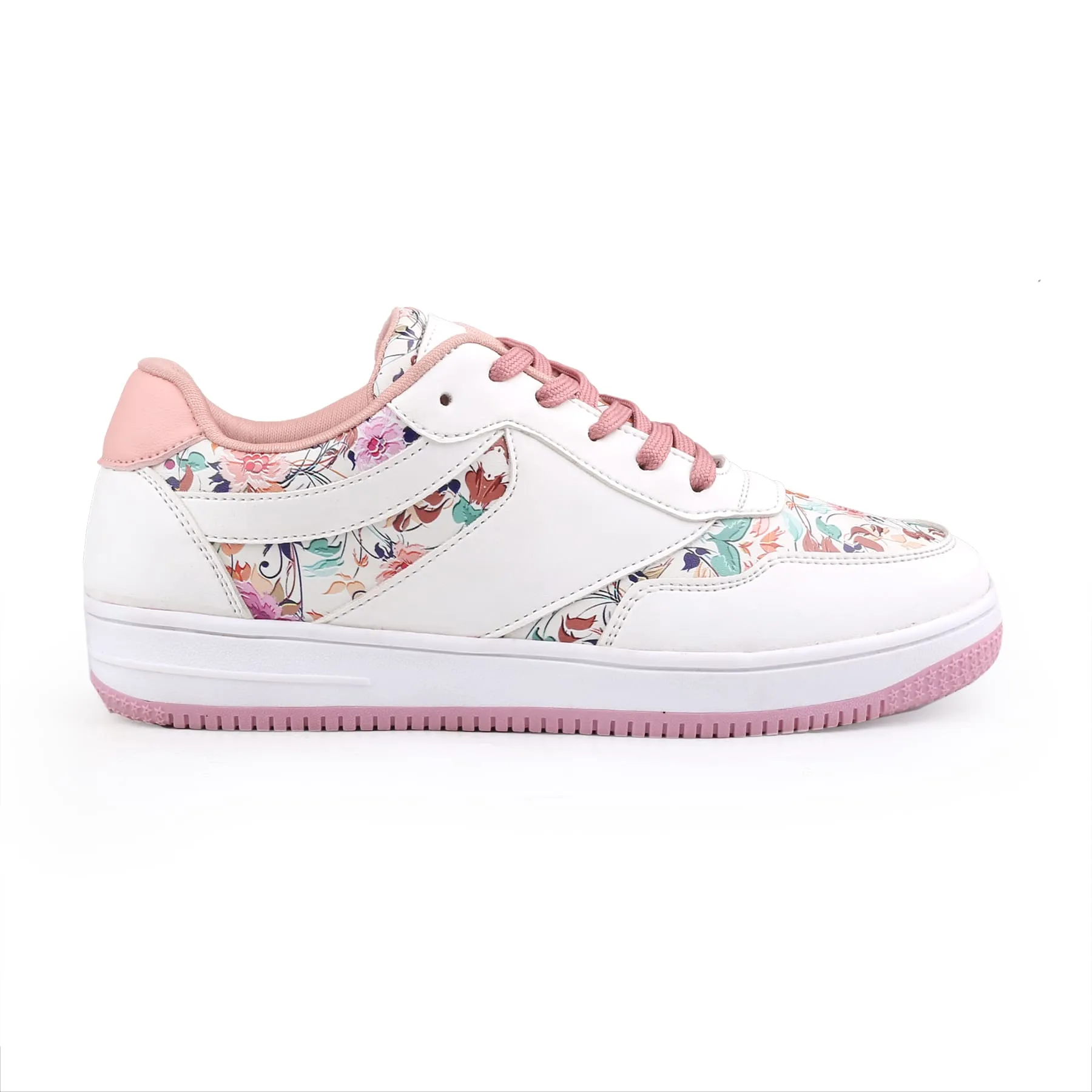 Bacca Bucci VIXEN Low Top Flat Sole Fashion Women's Sneakers with Digital Prints