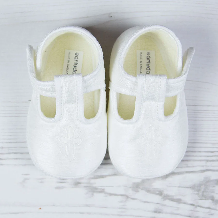 Baypods/Early Days Christening Shoes - Ivory E034