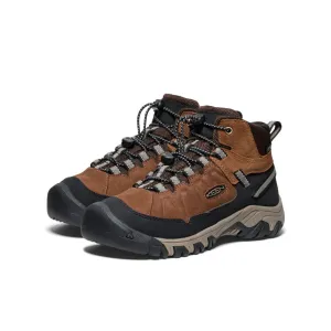 Big Kid's Keen Targhee IV Waterproof Hiking Boot Color: Bison/Brindle