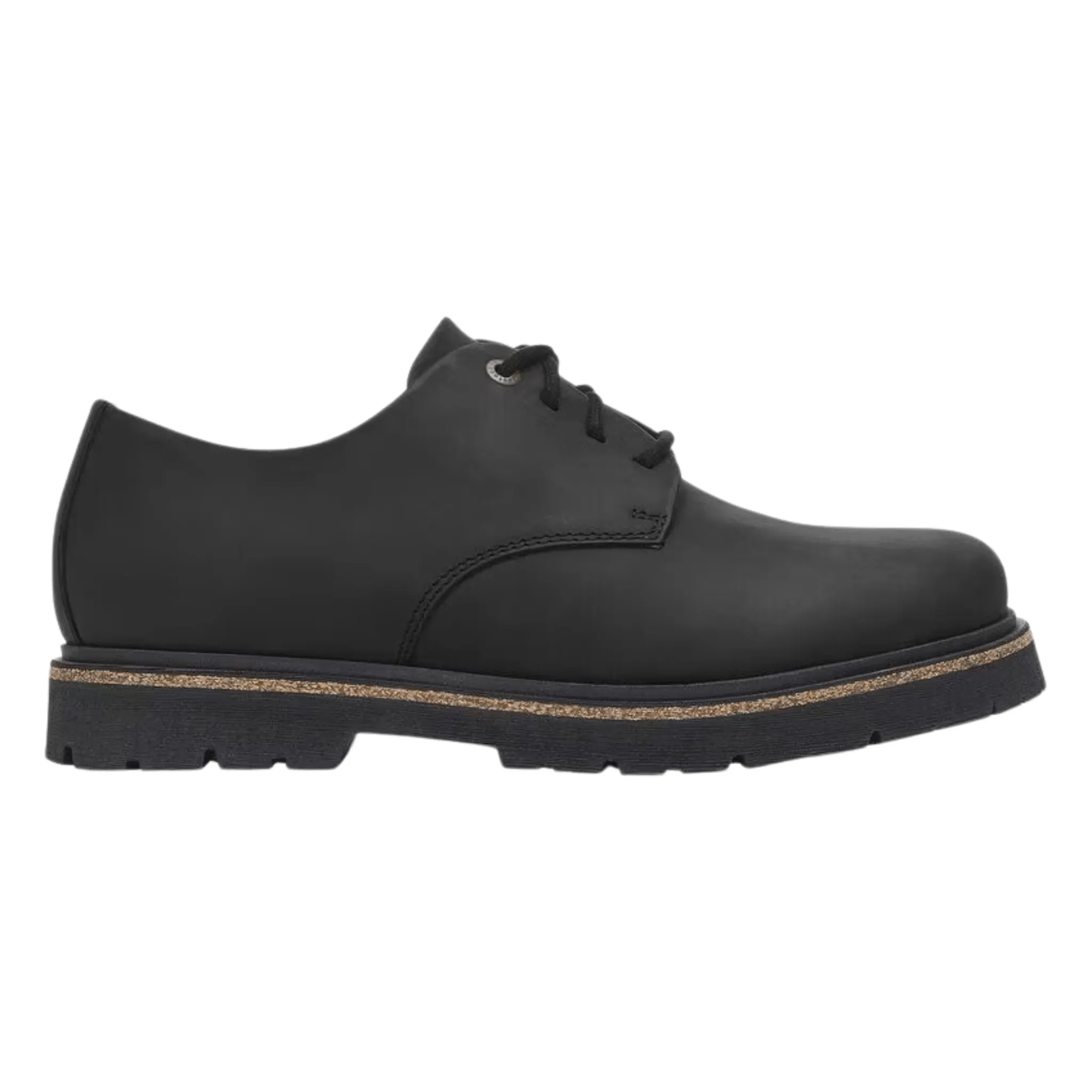 Birkenstock Highwood Lace Low Oiled Leather - Black