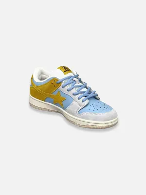 Blue And Yellow Star Shoes