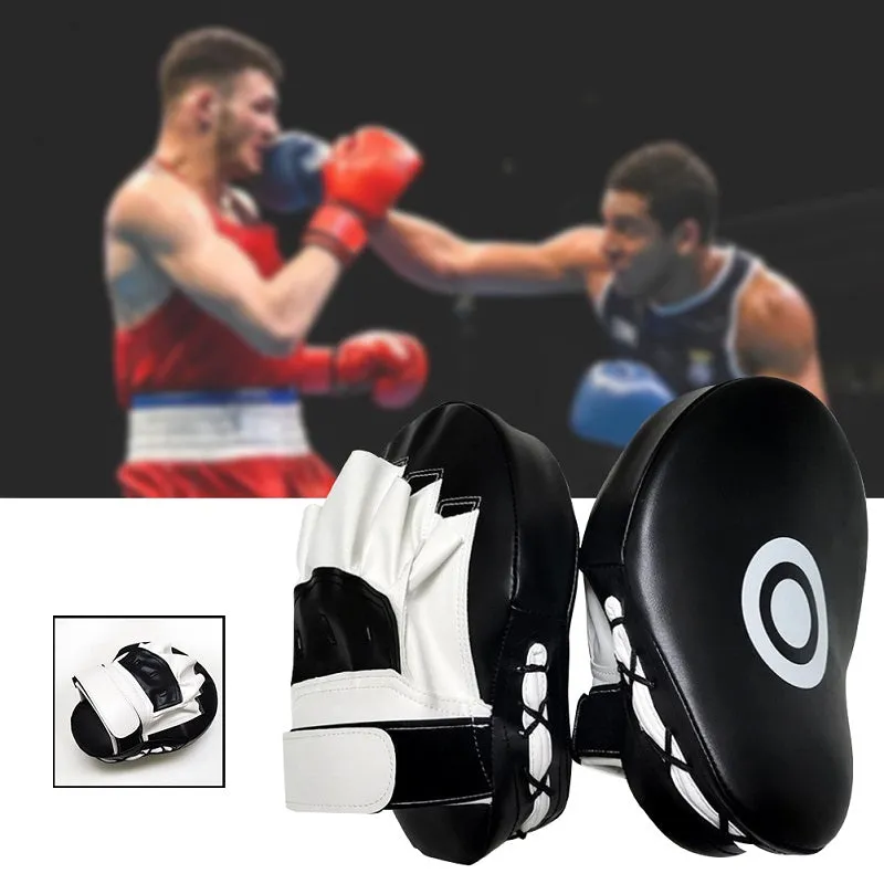 Boxer Target Boxing Training Curved Focus Punch Mitt Kickboxing Muay