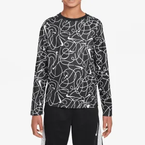 Boys' Dri-FIT Multi  Long-Sleeve Training Top