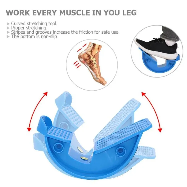 Calf Ankle Stretcher Sports Massage Pedal(Blue)