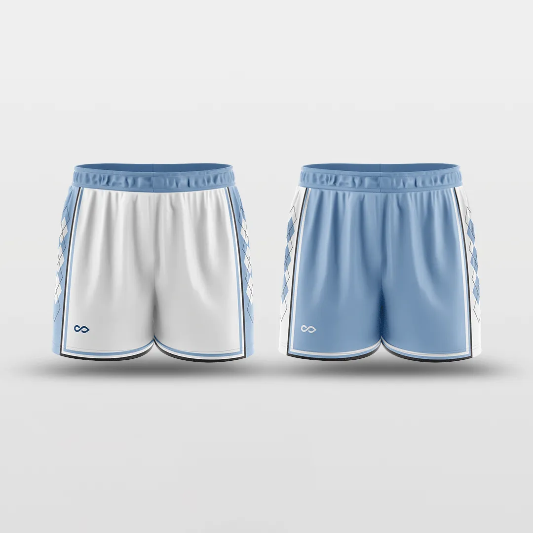 Carolina Blue - Customized Reversible Training Shorts