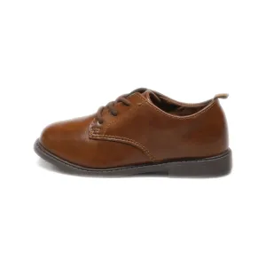 Carter'S Lace-Up Shoes Leather Brown Colour For Kids