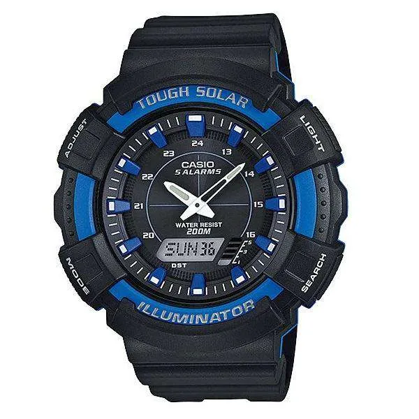 Casio AD-S800WH-2A2 Black Resin Watch for Men