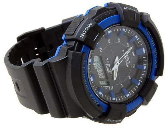 Casio AD-S800WH-2A2 Black Resin Watch for Men