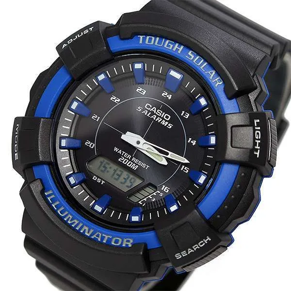 Casio AD-S800WH-2A2 Black Resin Watch for Men