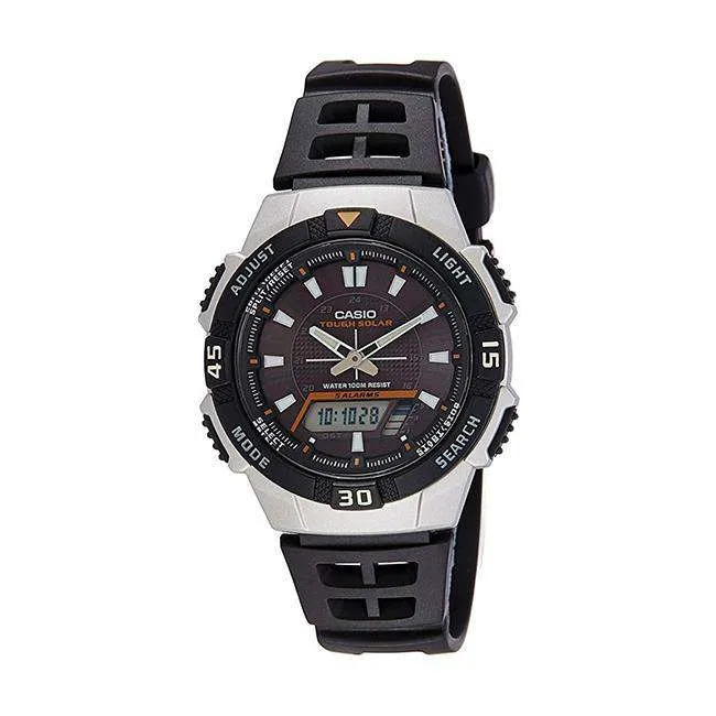 Casio AQ-S800W-1E Black Solar Powered Watch for Men