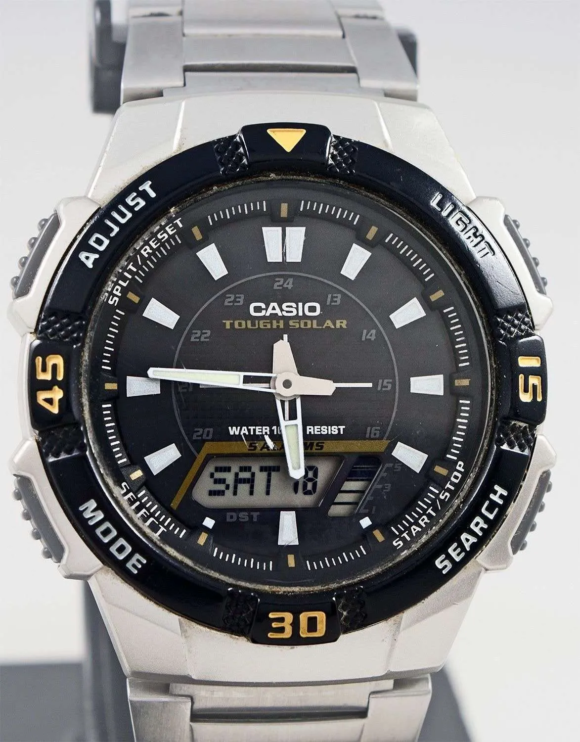 Casio AQ-S800WD-1EVDF Silver Stainless Watch for Men