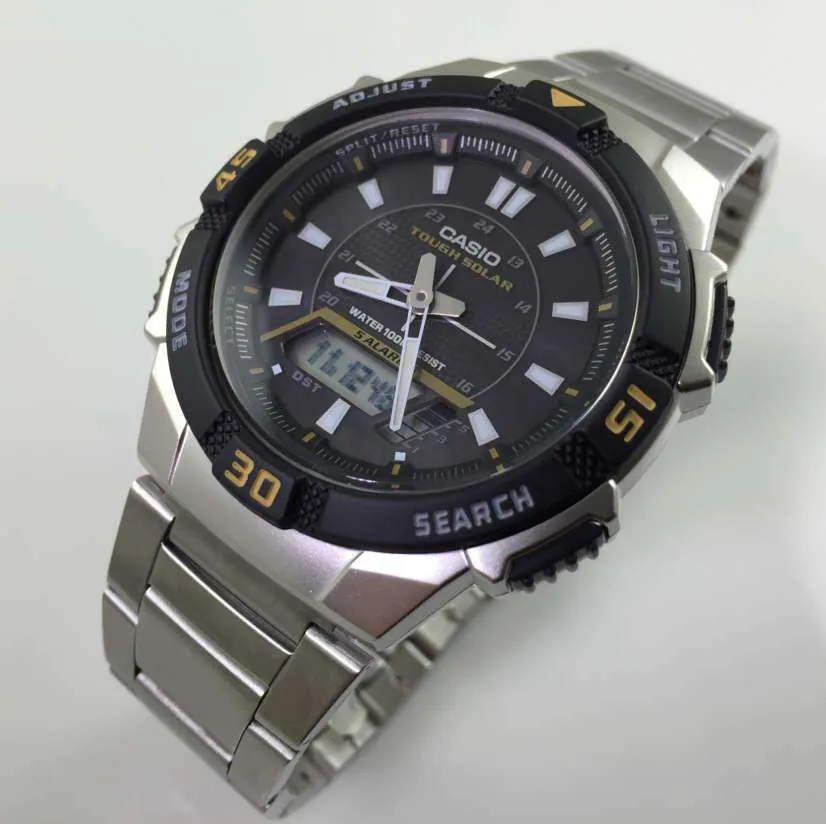 Casio AQ-S800WD-1EVDF Silver Stainless Watch for Men