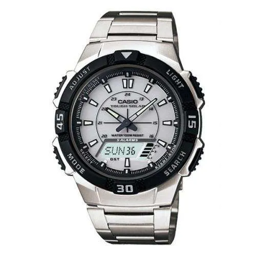 Casio AQ-S800WD-7EVDF Silver Stainless Watch for Men