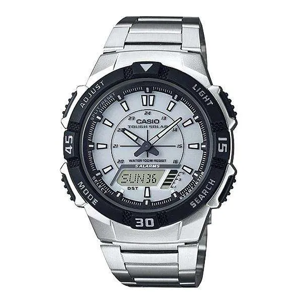 Casio AQ-S800WD-7EVDF Silver Stainless Watch for Men