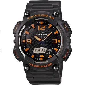 Casio AQ-S810W-8A Black Solar Powered Watch for Men