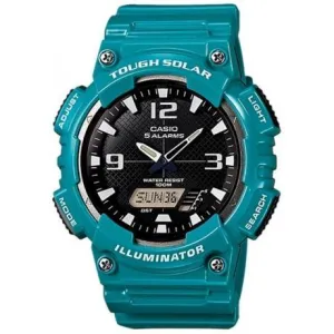 Casio AQ-S810WC-3A Blue Solar Powered Watch for Men