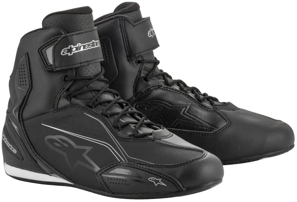 Close Out Alpinestars Women’s Stella Faster-3 Black and Silver Riding Shoes